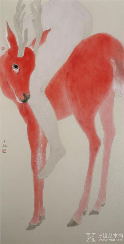 沈垚  色·鹿之一