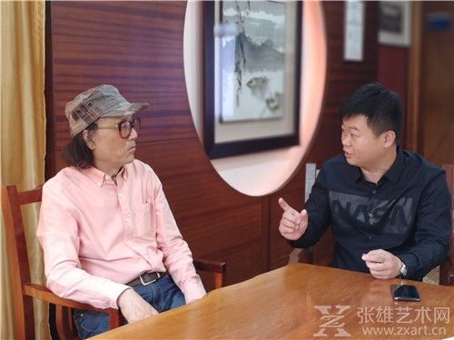 石齐先生和陈家心先生 亲切会谈