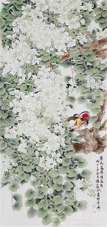 《春花满架香满院》