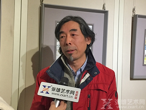 中国高级工艺美术师吴强接受采访