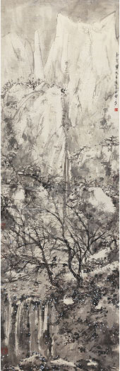 傅抱石《雪夜访友图》 估价2000-2200万 北京匡时12月秋拍。