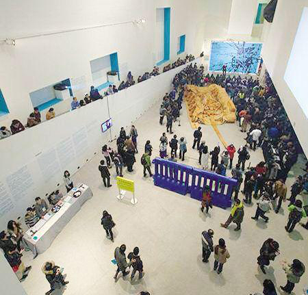 第二届CAFAM未来展“创客创客——中国青年艺术的现实表征”现场
