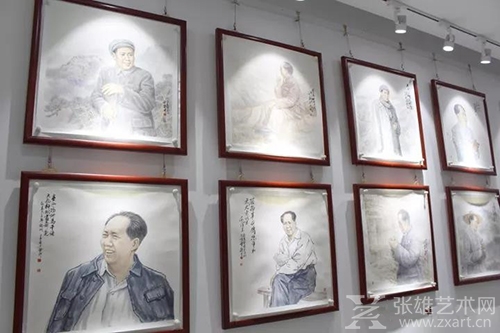 承载梦想,荣耀绽放"伟人画家—孟繁静精品国画展"隆重开幕!