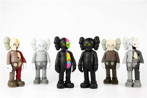 6款kaws companion限量版公仔