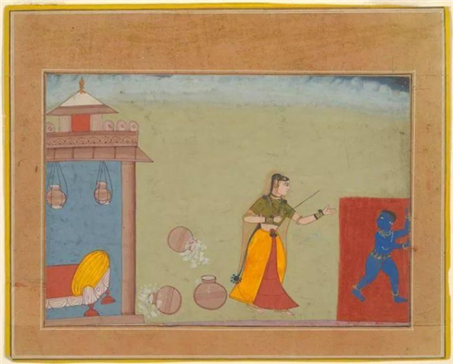 Yashoda Chastises Her Foster Son