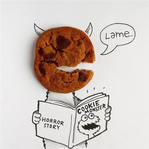 插画师笔下的小恐龙，蠢萌得不要不要的！