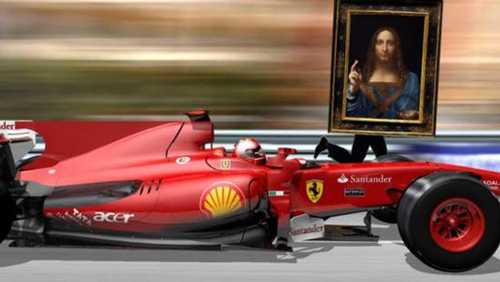 现代版的龟兔赛跑。图片：All images courtesy of Kenny Schachter