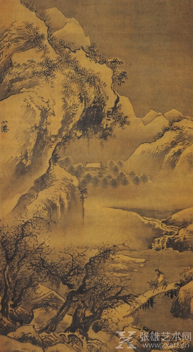 《灞桥风雪图》—— 明朝 吴伟