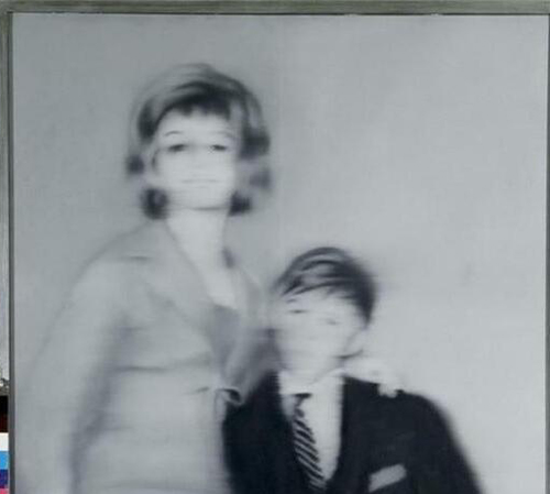 格哈德·里希特，《海尔格·马图拉与她的未婚夫》(1966)，图片