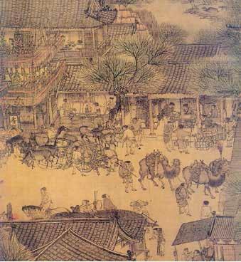 (北宋)张择端 清明上河图(局部)