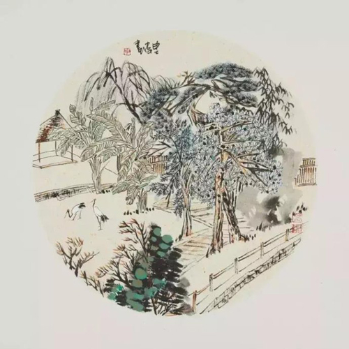 “舞文弄默”：申大伟山水画欣赏