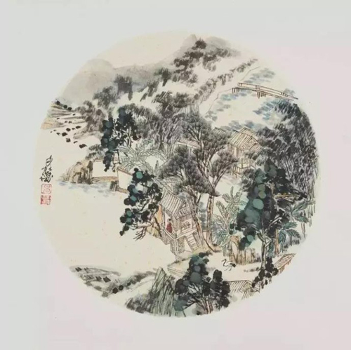 “舞文弄默”：申大伟山水画欣赏