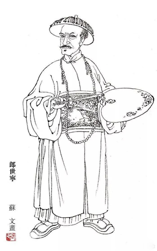 郎世宁的“臣字款”画作，看不到他的内心
