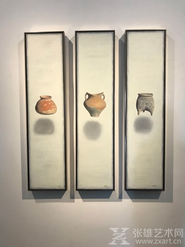  李士进《收藏天下之二》 165x105cm、2016