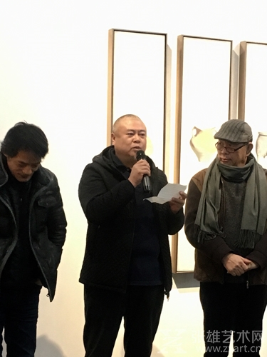 艺术家王文生先生致辞