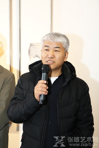 艺术家李士进先生致辞