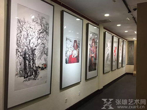 静观—迎戊戌国画展.在北京千年古宣艺术中心圆满成功举办