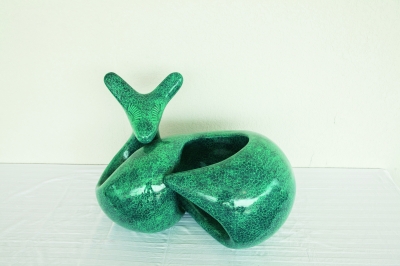     《狐狸》 60×60×100厘米 青铜 2015年