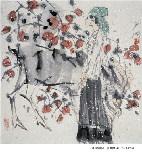 清气自然 纯粹唯美：徐君陶人物画艺术