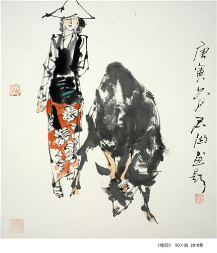 清气自然 纯粹唯美：徐君陶人物画艺术