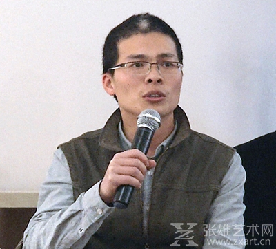 开幕式由中国油画院画家林建寿主持