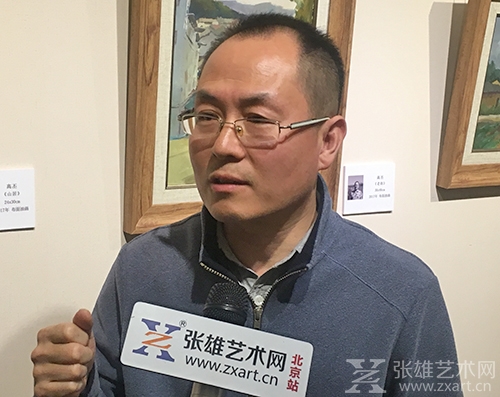 艺术家高丕接受采访