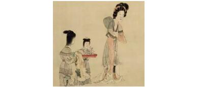 明·陈洪绶《杂画八开》（局部）