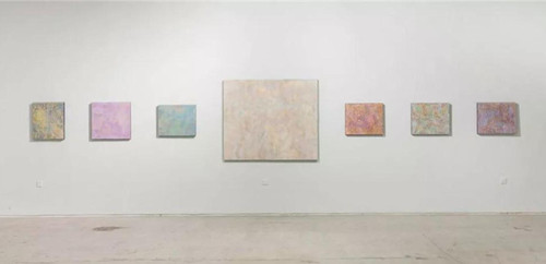 “金俊杰：蓝洞”空间站展览现场