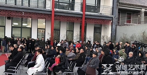 “路的那一边儿——王文生作品”开幕现场