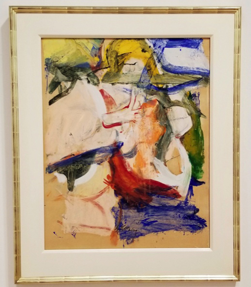 德库宁的作品《Untitled，c. 1967》