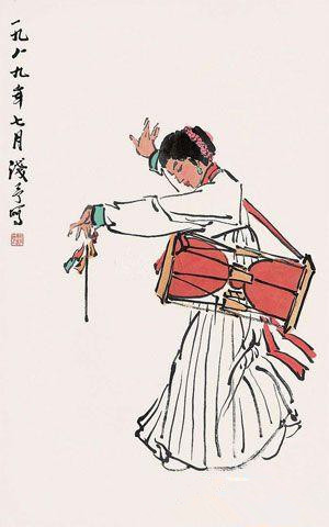 读叶浅予艺术有感