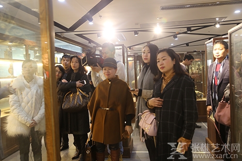 深入交流话发展——海西商界理事会走访张雄艺术网