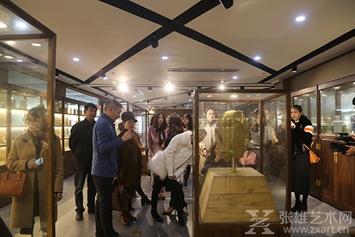 深入交流话发展——海西商界理事会走访张雄艺术网