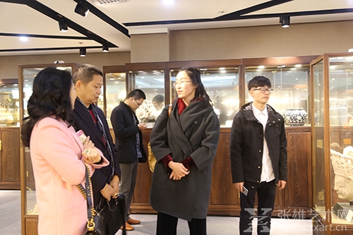 深入交流话发展——海西商界理事会走访张雄艺术网