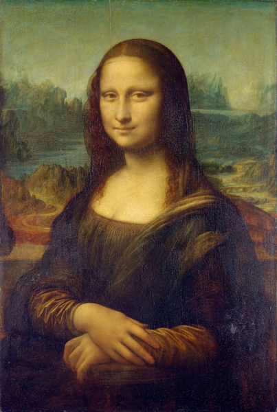 莱昂纳多·达芬奇（Leonardo di ser Piero da Vinci）的《蒙娜丽莎》（1503-1506)(图片：通过维基共享网站的Joconde数据库)