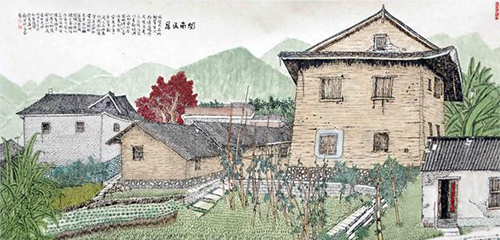 《南国夏荷图》