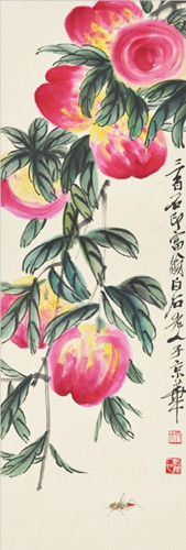 齐白石 蟠桃图