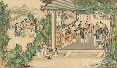 第六十二回憨湘云醉眠芍药