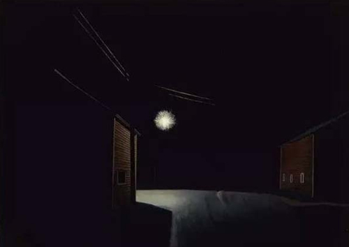 乔治·奥特,《罗素街角的黑夜》，1943年