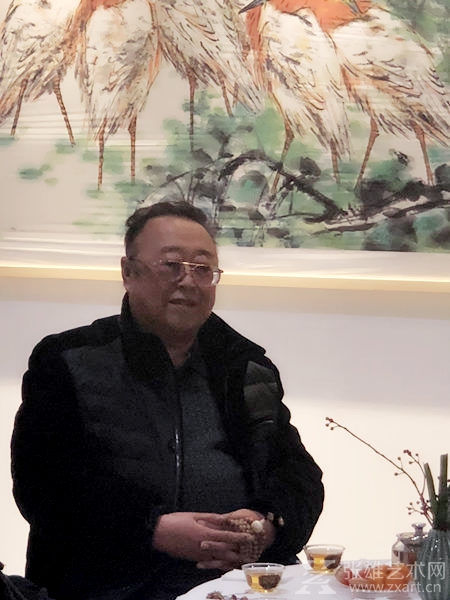 中国书画院山西分院长温晓峰先生