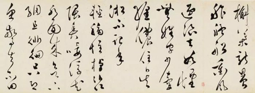 文彭 草书《渔父词》 水墨纸本手卷 估价：120,000–180,000美元