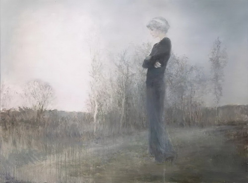 俄罗斯森林（白银时代）阿赫玛托娃 忧伤 150x200cm  2016