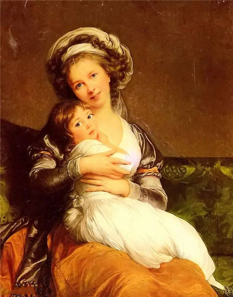勒布伦夫人和她的女儿珍妮·路易丝