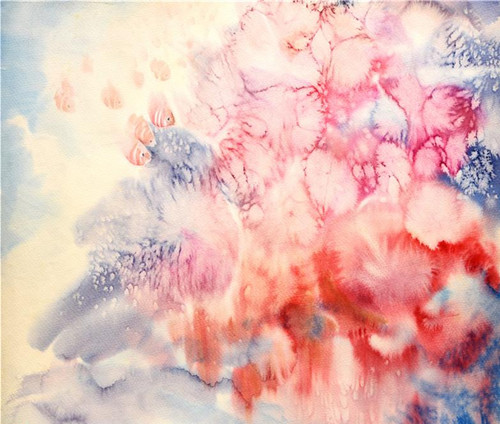 刘意水彩画作品赏析：有意味的形式