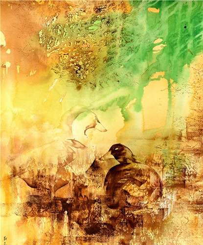 刘意水彩画作品赏析：有意味的形式