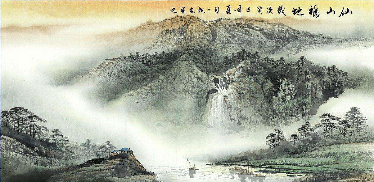 山水画以图像方式记录中国人的自然情愫