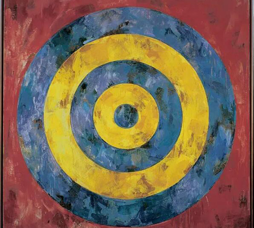 ▲ 贾思培·琼斯，《Target》，1961