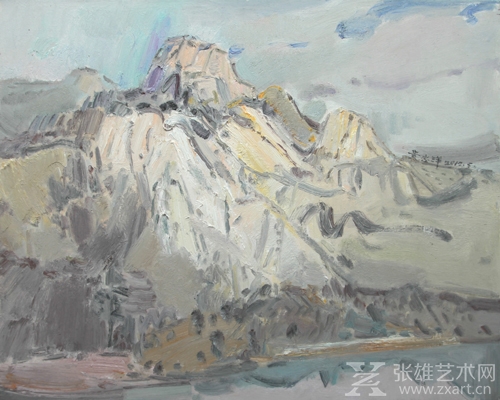 意象沂蒙 80X100cm 2010.参加“第三届福建省青年美术家提名展”.2012
