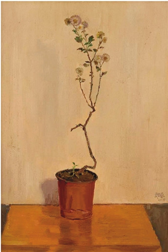 郑艺 晚秋 60×40cm 2015年