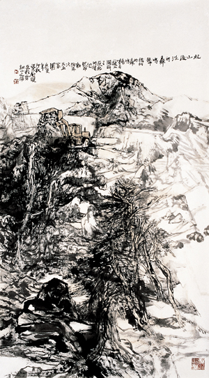 北山石仔屿  186cm×101cm  张志民